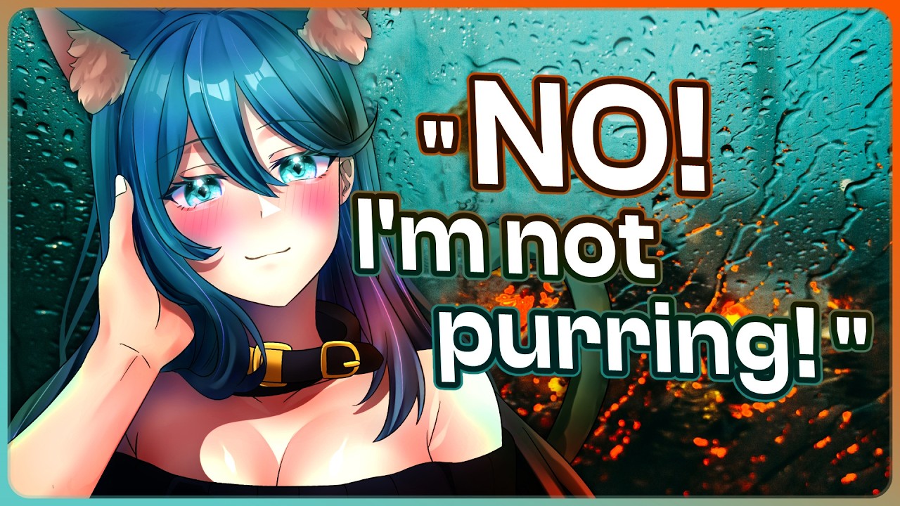 A Rainy Night-in With Your Neko Girlfriend [F4A] [Neko] [Rain Sounds] [Cuddling] [Plot Twist]