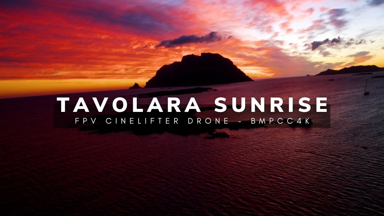 The power of a Cinelifter - Blackmagic Pocket Cinema Camera 4k on an FPV Drone - Sardegna