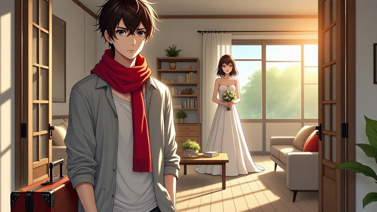 She came to comfort me after marrying him. The empty house gave her my answer