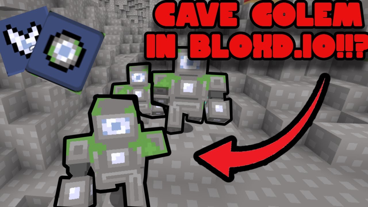 EVERYTHING YOU NEED TO KNOW ABOUT THE NEW CAVE GOLEMS IN BLOXD.IO! || BLOXD.IO UPDATE