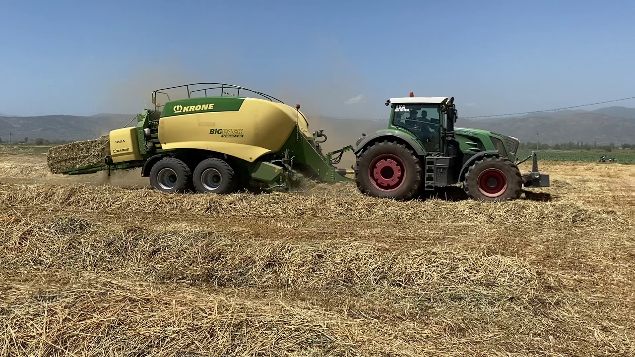 FENDT 828 & KRONE HDP2