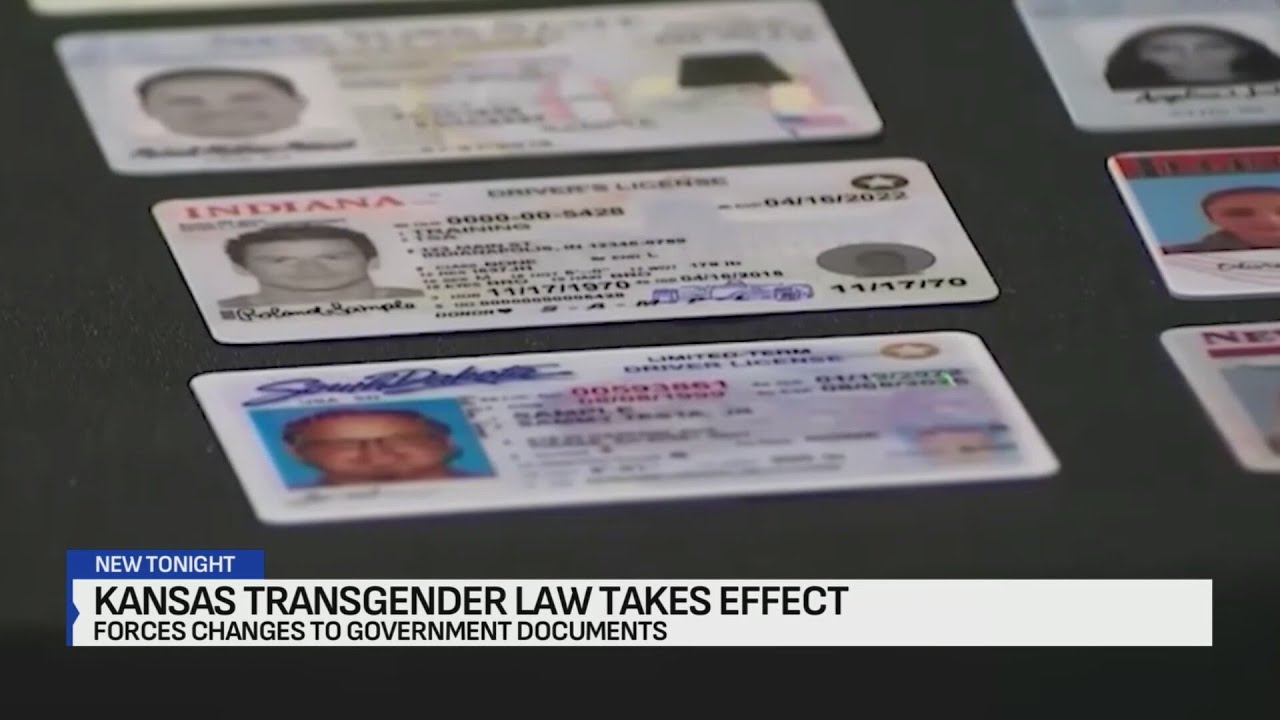 Kansas bathroom bill takes effect, forces changes to government documents