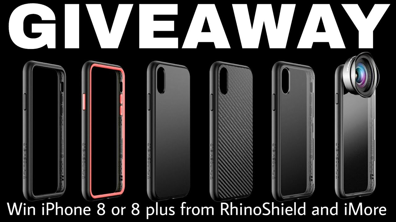 Apple iPhone 8 or 8 plus International Giveaway by iMore &  RhinoShield