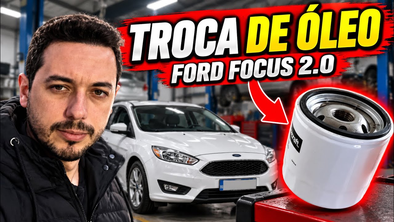 Troca de óleo do Ford Focus 2.0