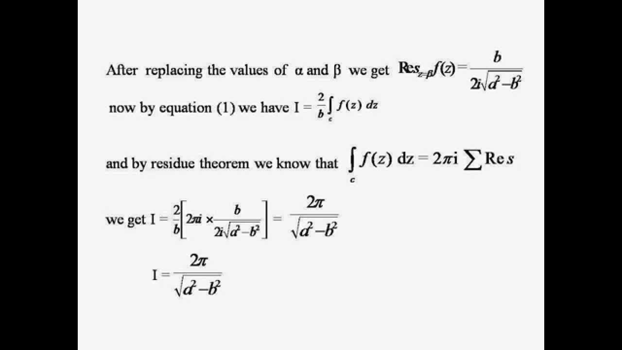 nstmaths series :evaluation of real integral