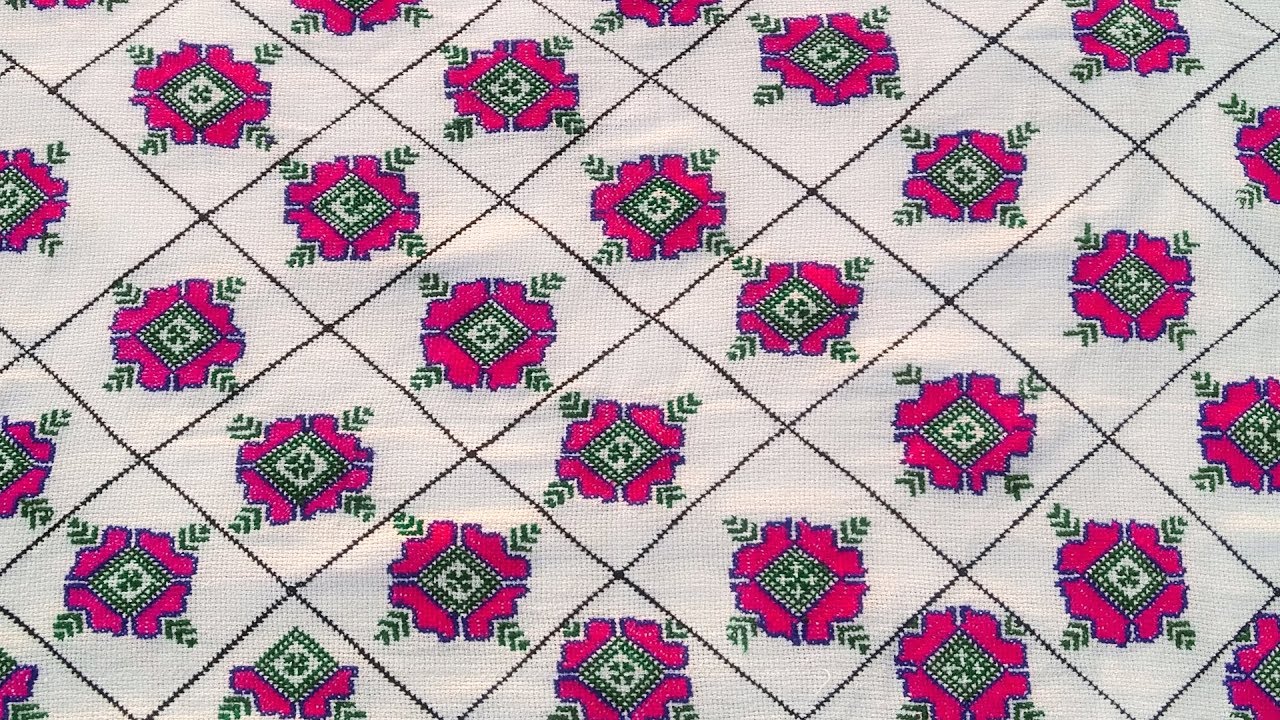 Dusuti Bedsheet/Table Cloth Design In Hindi By Desi Design.