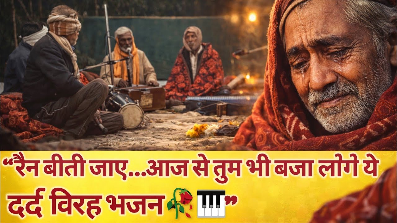 बीती जाए रैन | हारमोनियम पर आसान ट्यूटोरियल | राधा कृष्ण विरह भजन |