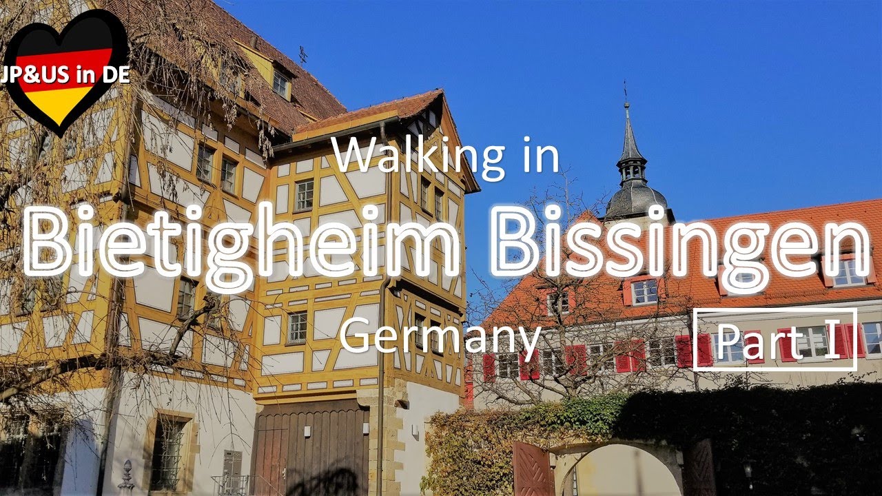 【Bietigheim-Bissingenドイツ🇩🇪】Walking in Bietigheim-Bissingen Germany① / Day Trip From Stuttgart