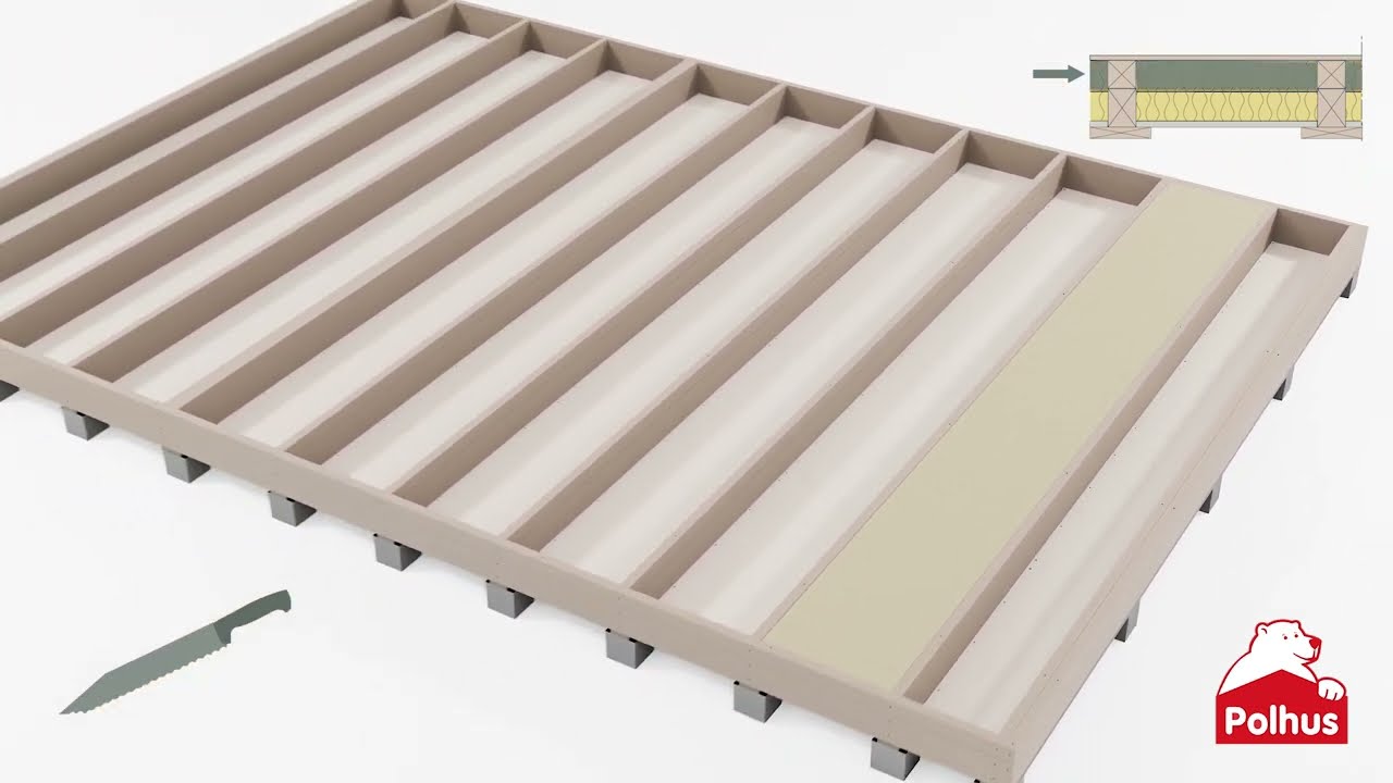 How to insulate the floor in your Polhus house