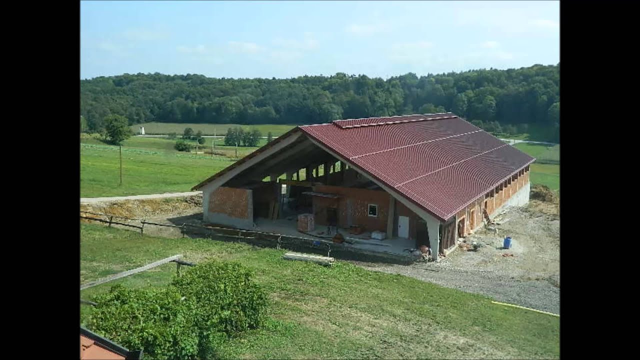Gradnja hleva 2012-nowa obora