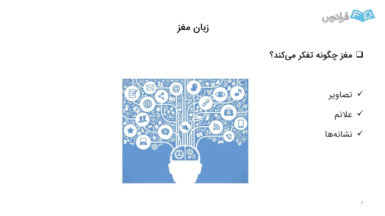 زبان مغز آیا مغز زبان خودش دارد ؟