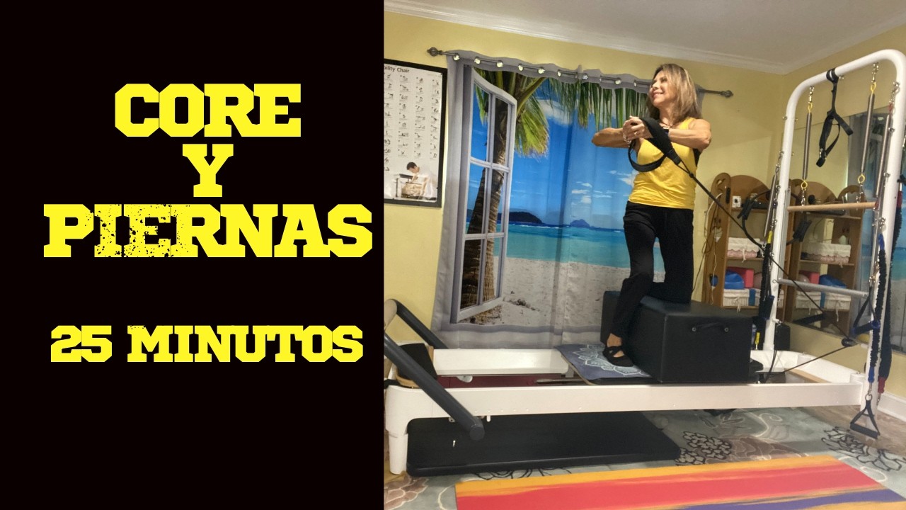 Core y Piernas Intenso | Full Body Reformer Pilates