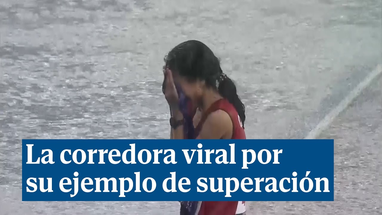 La corredora que se ha hecho viral por su ejemplo de superación
