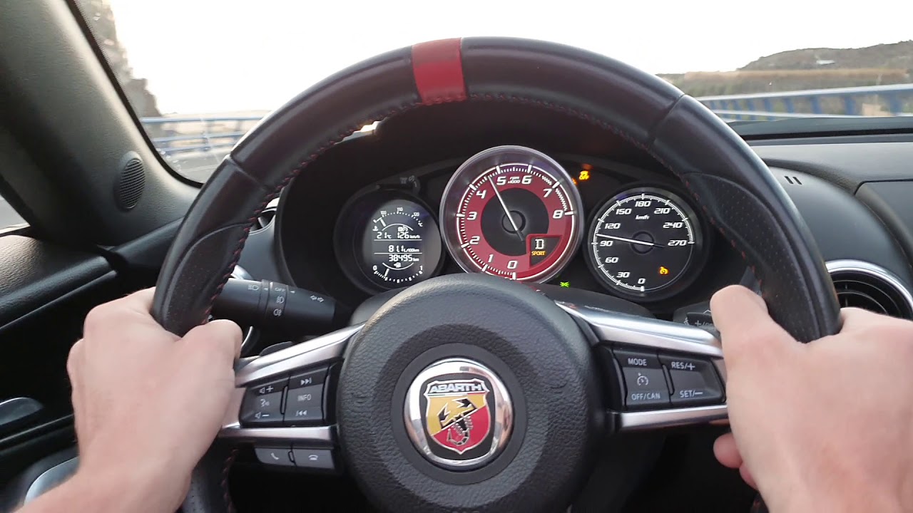 Abarth 124 Spider 1.4 Turbo RWD Acceleration