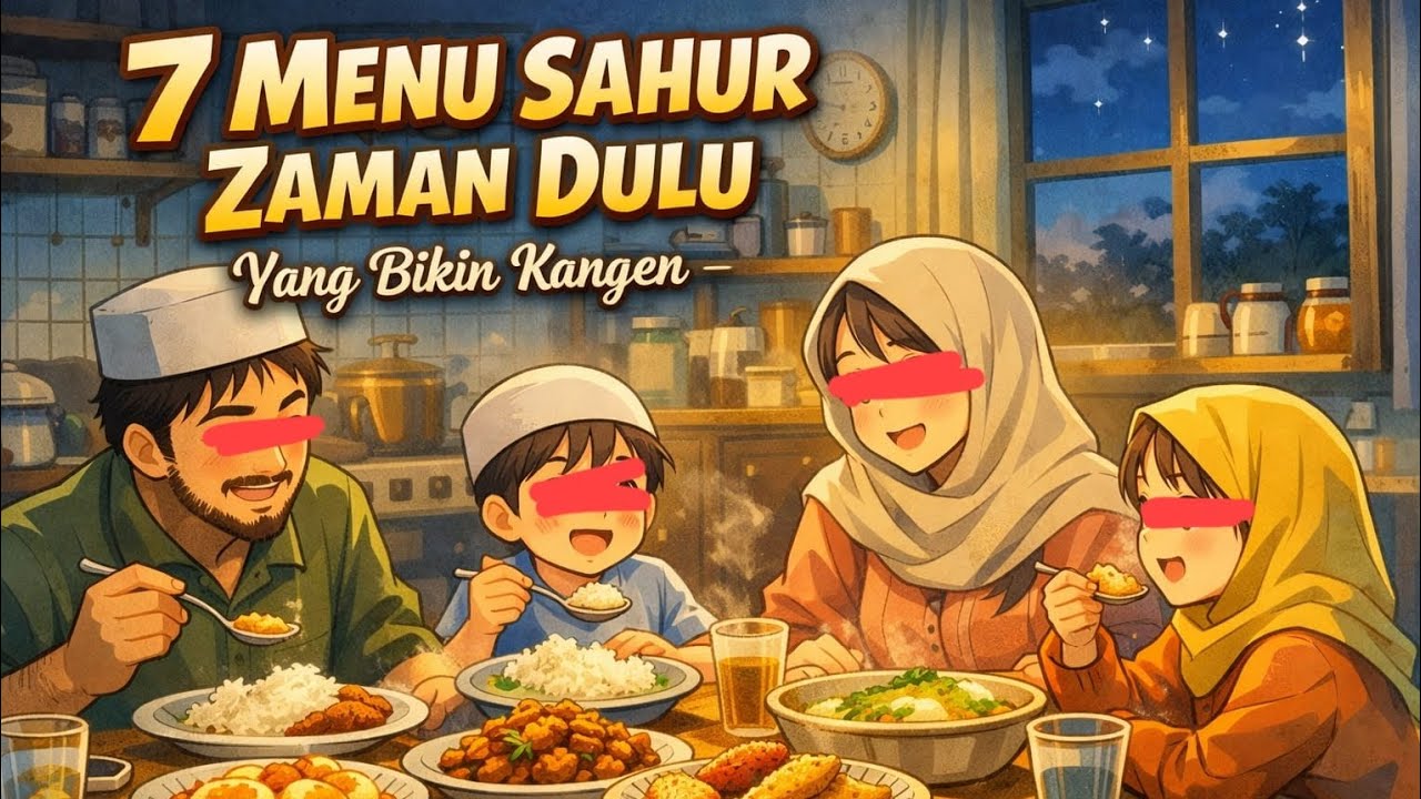 7 Menu sahur zaman dulu yang bikin kangen 
