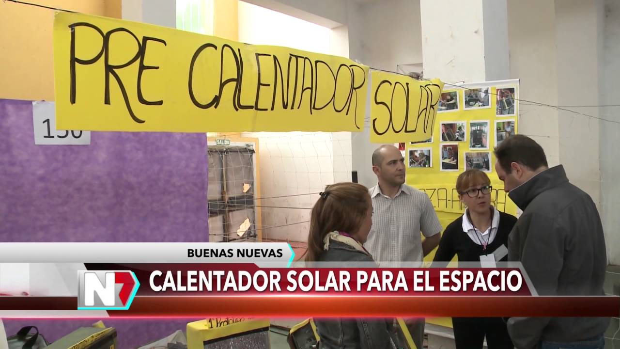 CALENTADOR SOLAR PARA EL ESPACIO - CREADO POR ALUMNOS ESCUELA 3500 ANSELMO MORALES (MAIPÚ - MENDOZA)
