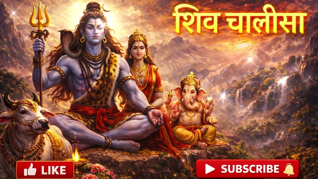 Shiv Chalisa Full Song | Mahadev Bhakti | शिव चालीसा पाठ