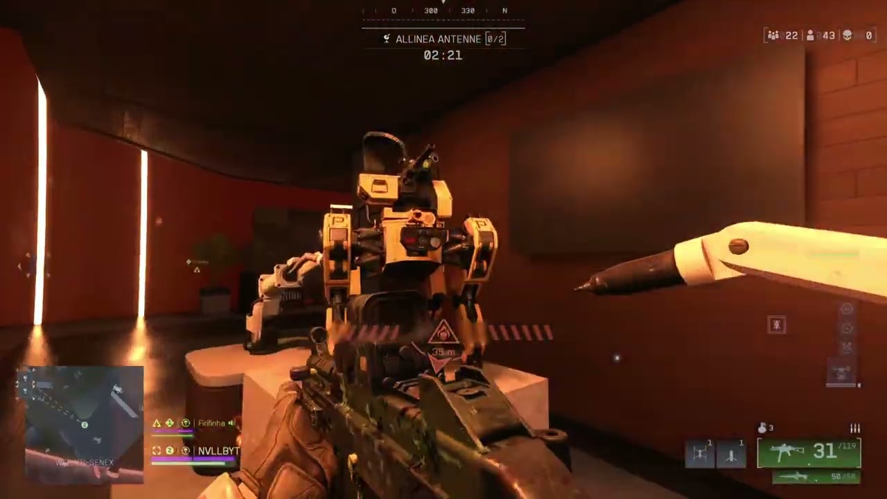 Battlefield REDSEC Challenges - Exploration - &ldquo;Pet a MASTIFF robot dog inside the Defense Nexus&rdquo; 