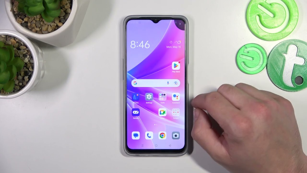 How to Restore Phone Icon on Home Screen on Oppo A77?