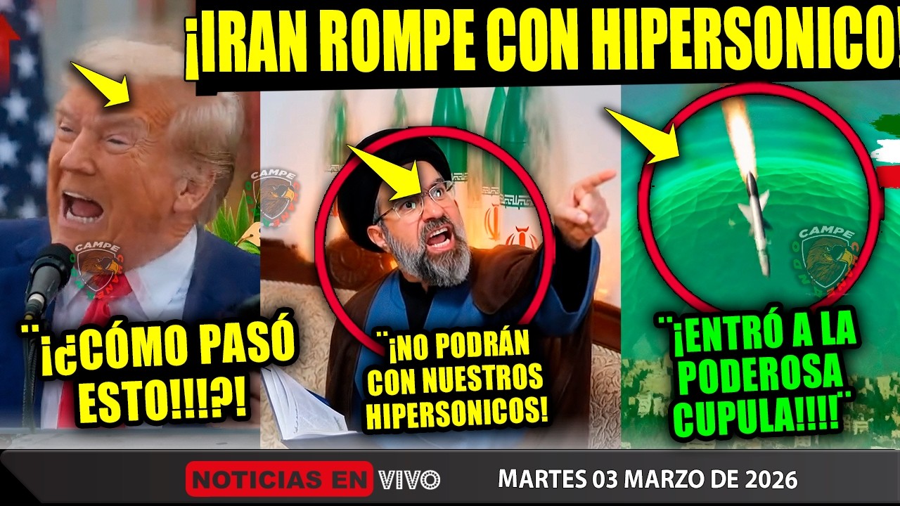 TRUMP ¡YA VALIÓ CHETOS! IRAN ROMPE CUPULA ¡ENTRO HIPERSONICOS! PETRÓLEO Y FERTILIZANTES AL CIELO!!!