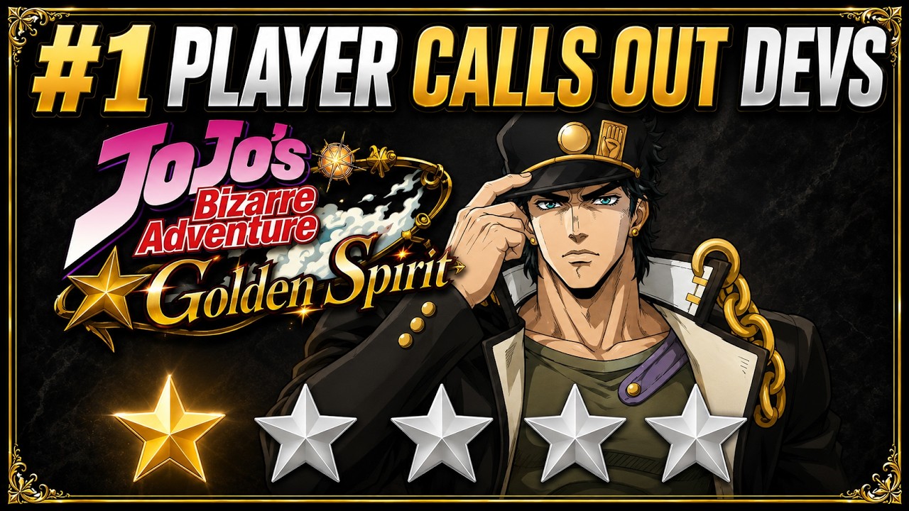 Вам НУЖНО высказаться! Поделитесь своим мнением, спасите игру | JoJo's JJBA Golden Spirit | JoJo GS
