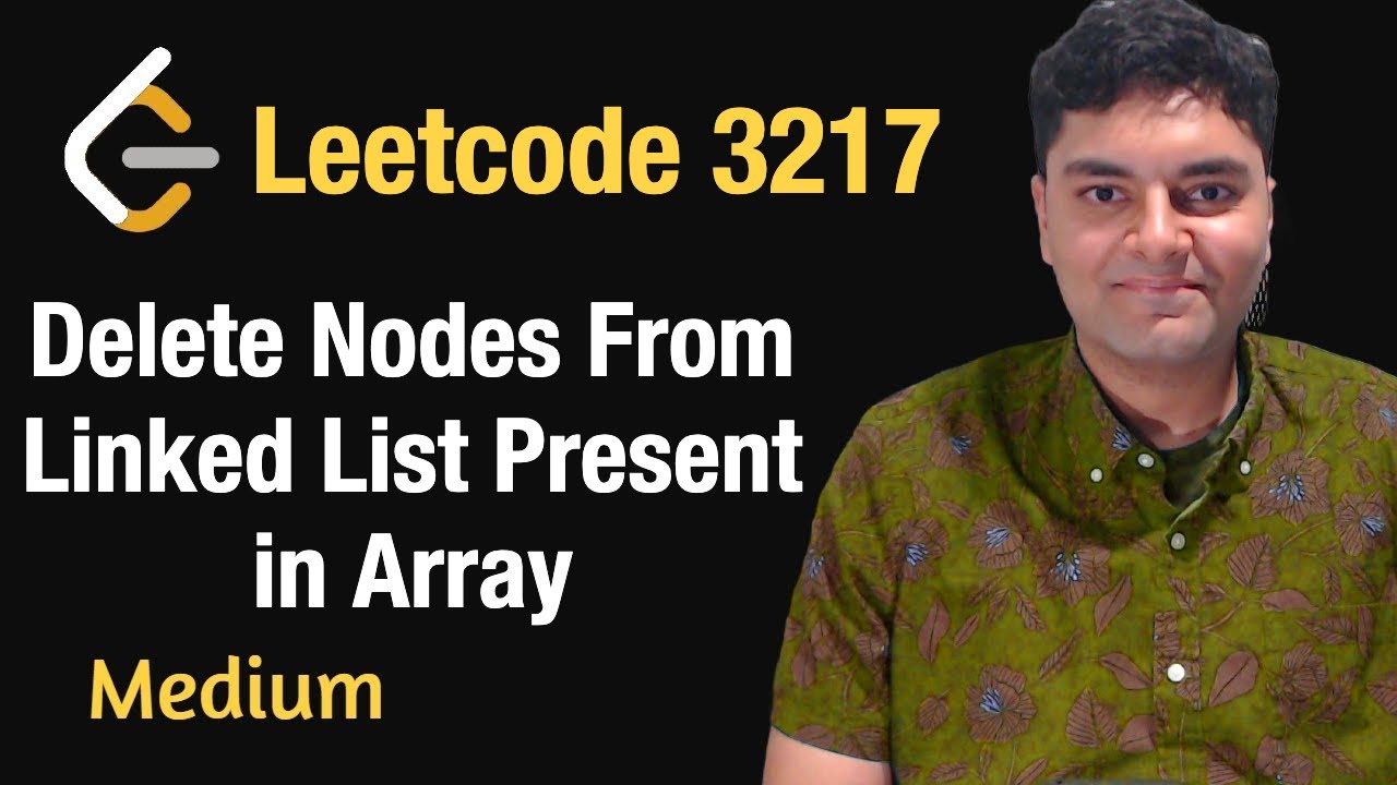 Удаление узлов из связанного списка, присутствующего в массиве &mdash; Leetcode 3217 &mdash; Python