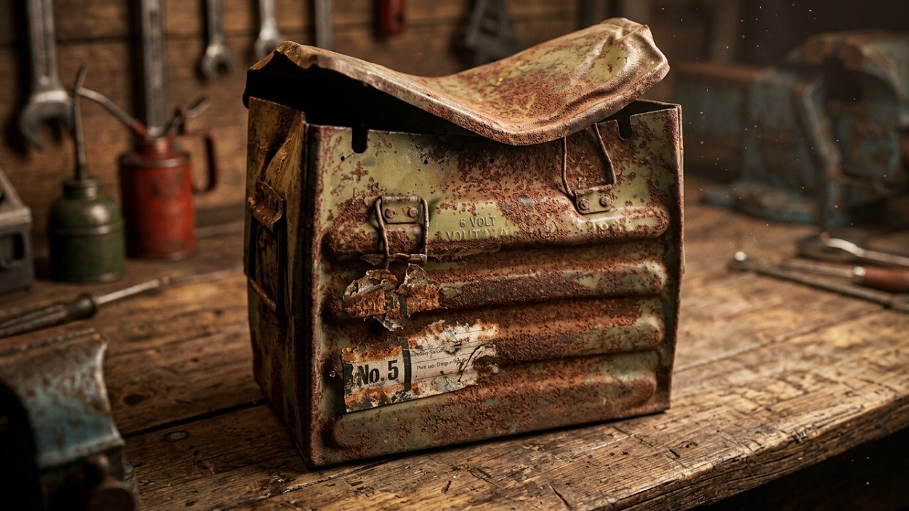1945 Military  Box Restoration