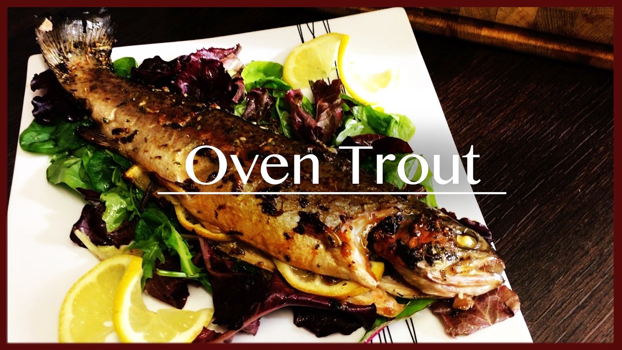 How To Cook Oven Trout | Easy Trout Fish Recipe