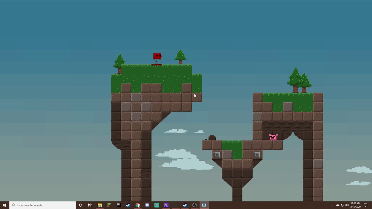 Super Meat Boy Ch1 Warp Zone: Sky Pup