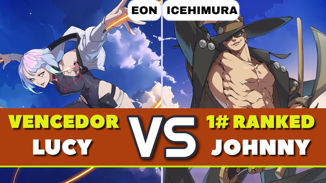 GGST LATAM | Eon (Vencedor Lucy) vs IceHimura (#1 Johnny). Gameplay Nivel Alto