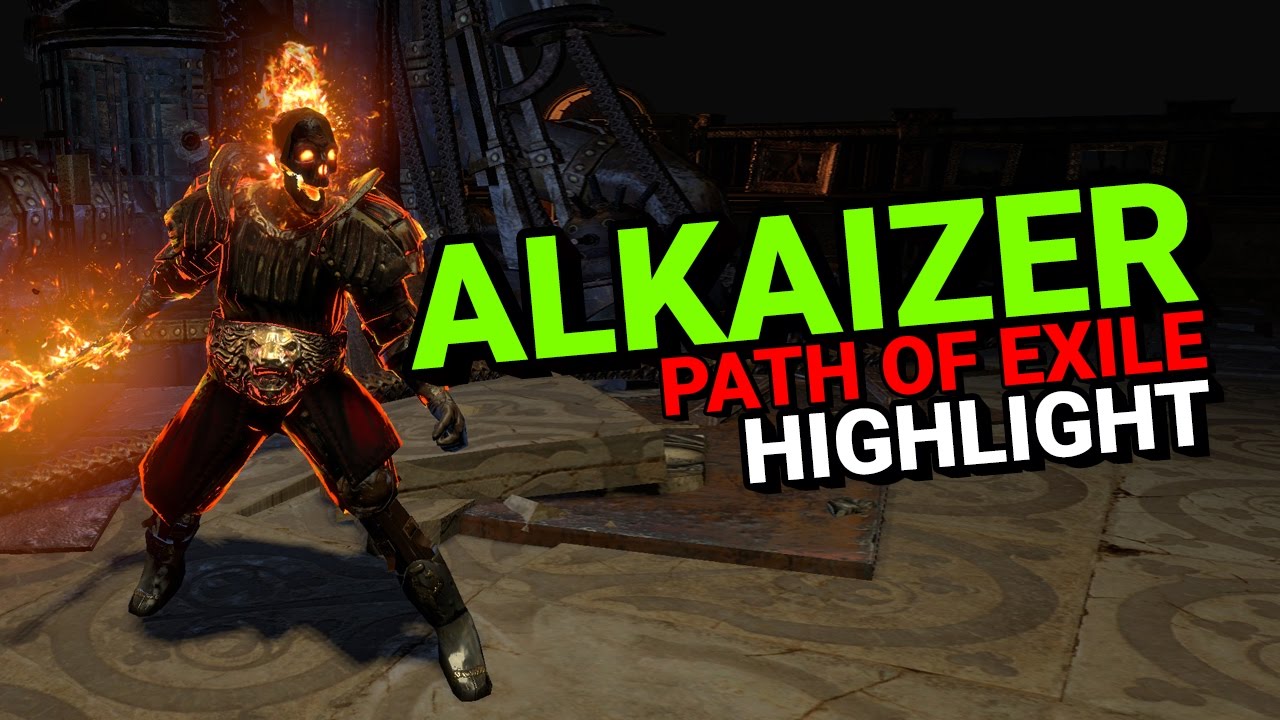 HIGHLIGHT - Alkaizer x Path of Exile - Zizaran's death analysis