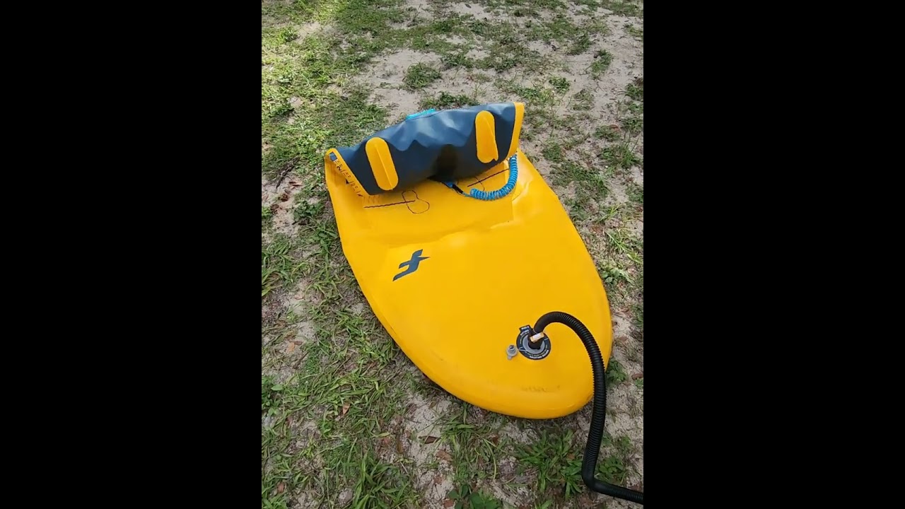 INFLATABLE EFOIL SET UP