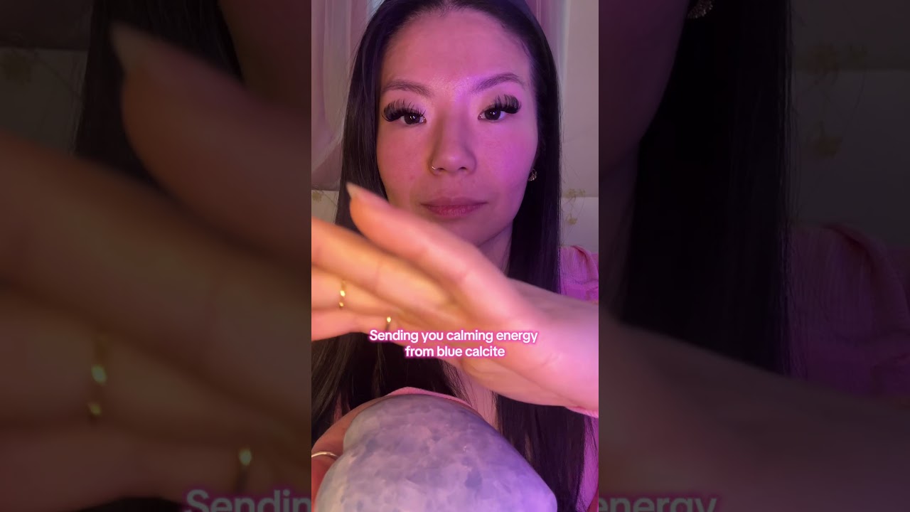 🤲💙🦋 Soothing Energy & Releasing Anxiety & Stress With Reiki & Blue Calcite