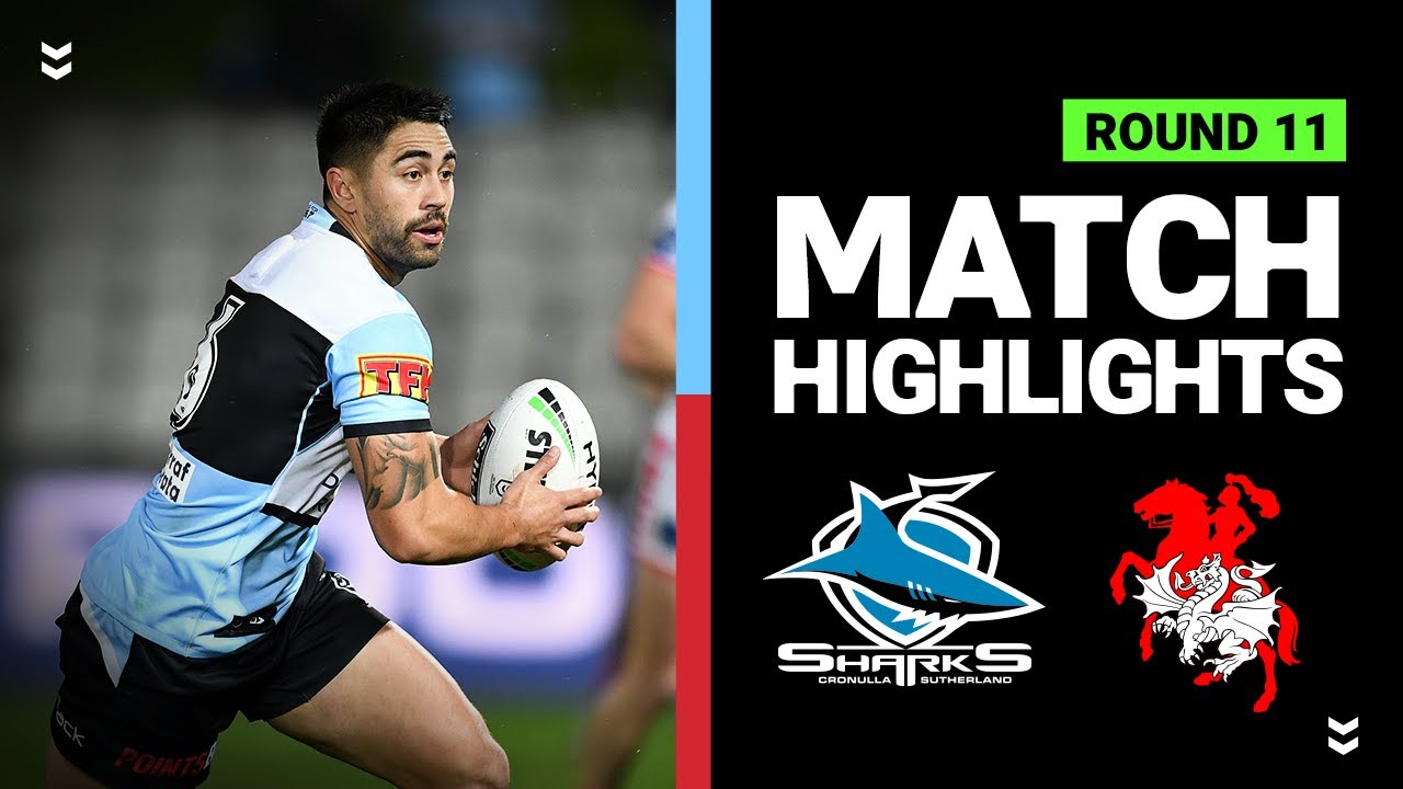 NRL Highlights | Sharks v Dragons | Round 11 2020 | Telstra Premiership | NRL