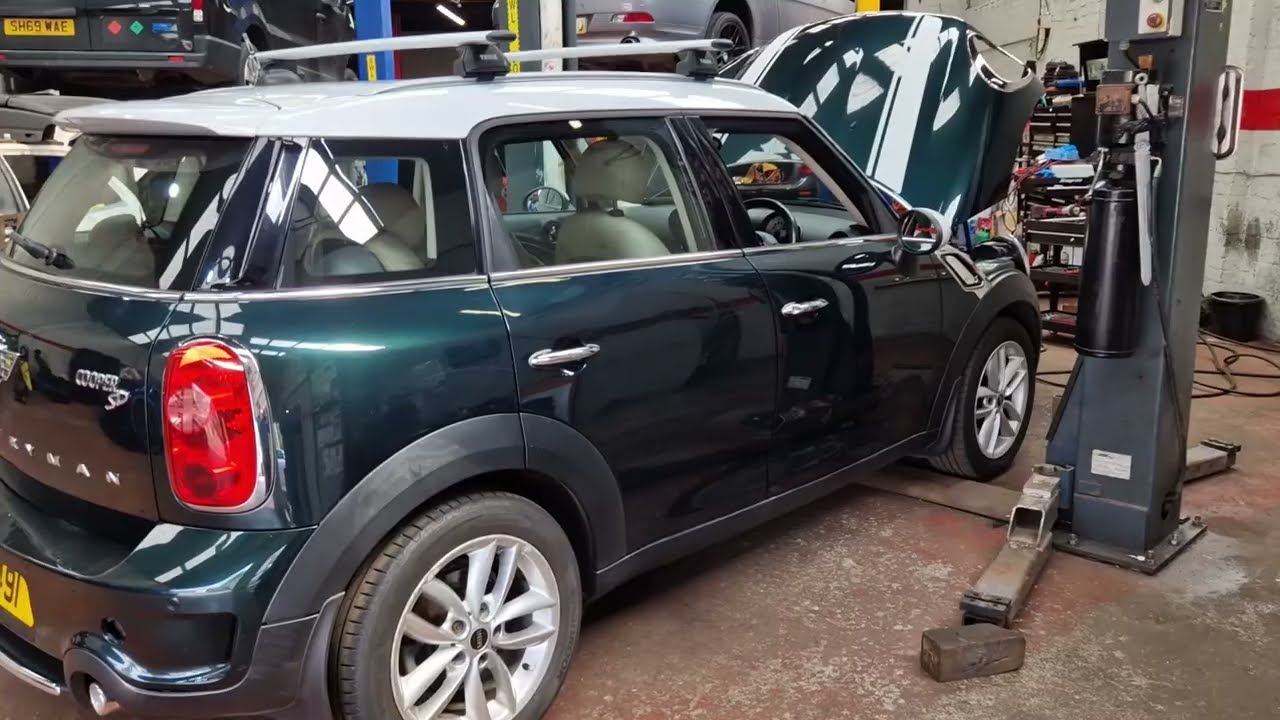 MINI COOPER D GLOWPLUG REPLACEMENT AUTEL DIAGNOSTIC #mini #minicooper #automobile #autel #car