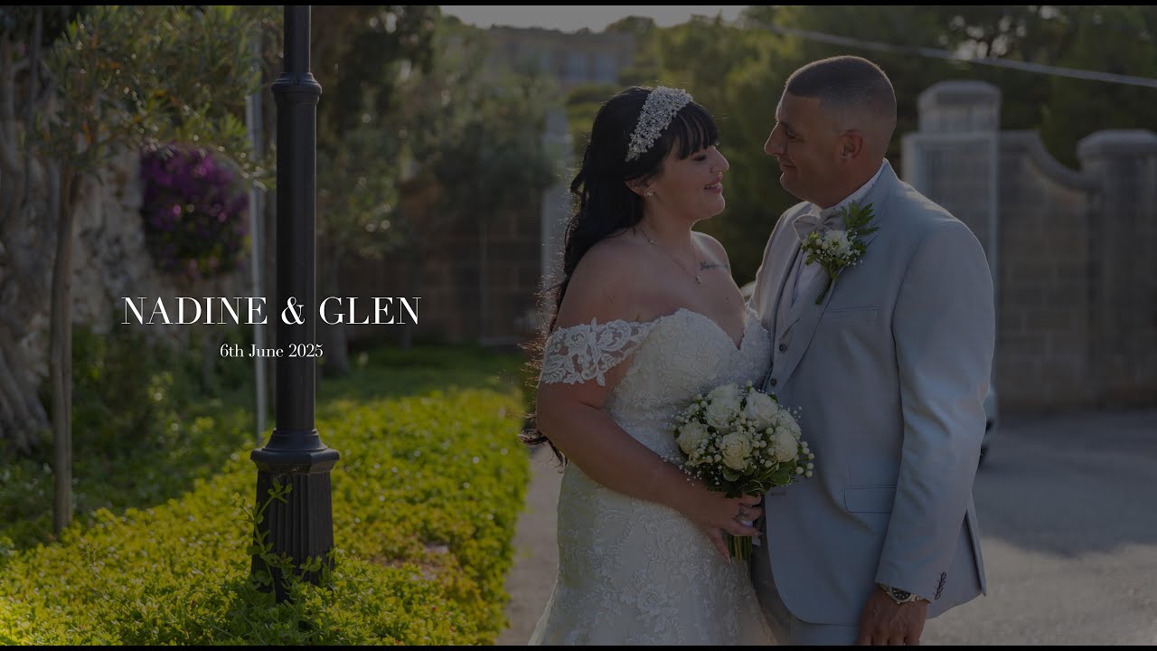 Nadine e Glen Wedding Trailer 6th June 2025