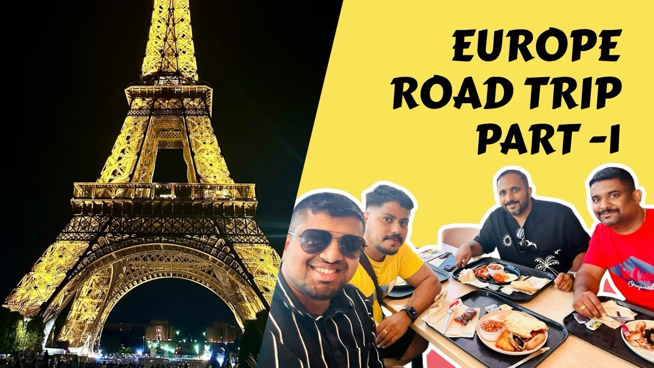 London to Paris/ Europe Trip Day 1, Europe Road Trip part -1