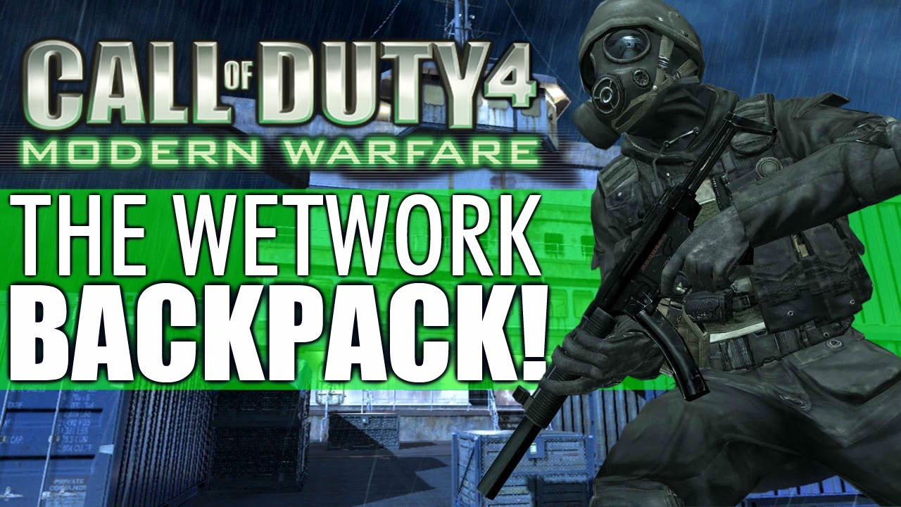 Call Of Duty 4 — P90 мчится на Wetwork! Многопользовательский геймплей COD4! Старая добрая COD!