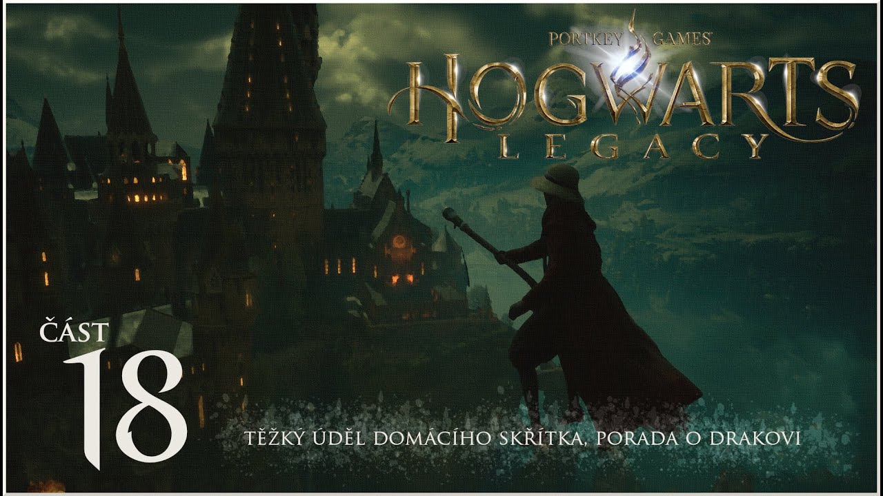 Hogwarts Legacy - #18 - Těžký úděl domácího skřítka, porada o drakovi | český let's play