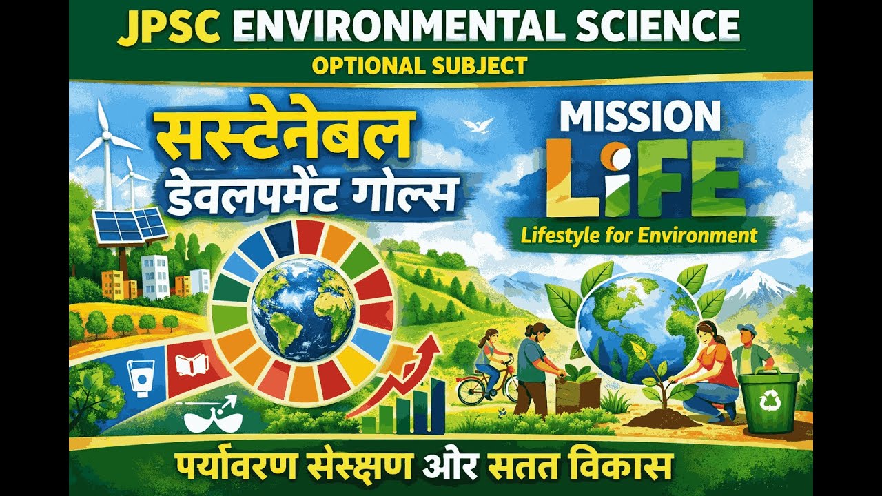 Sustainable Development | JPSC FRO Mains | Environmental Science | By Santosh Yadav