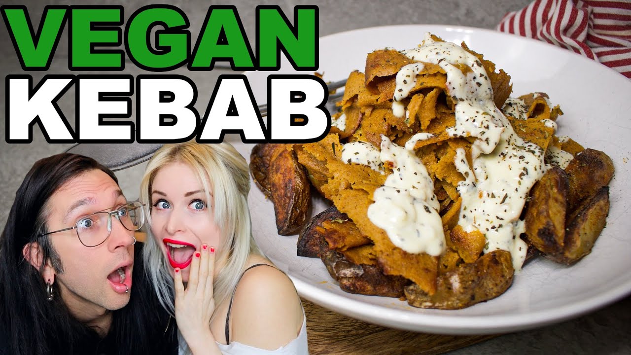 How to make VEGAN MEATY DÖNER KEBAB from scratch (using Matt Pritchard's seitan recipe)