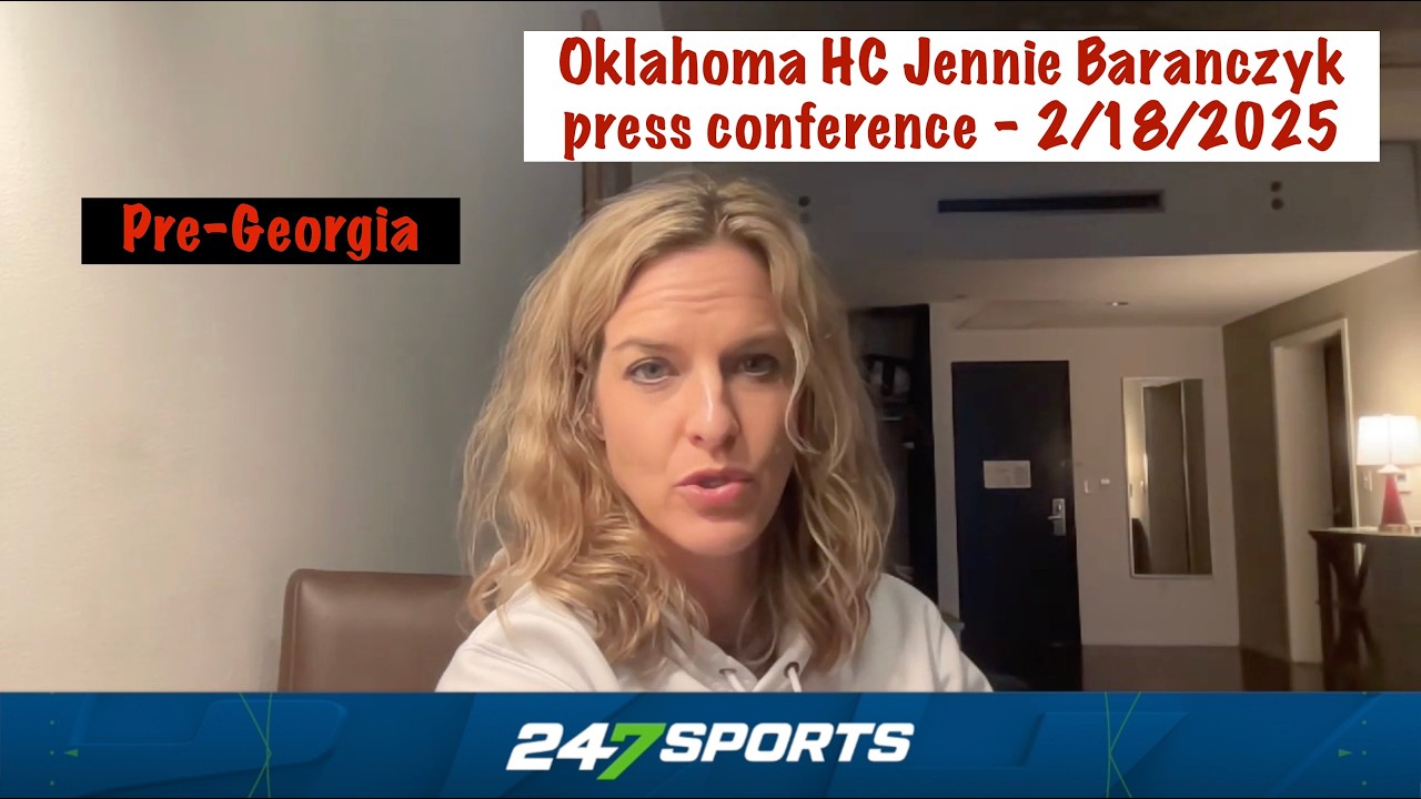 Oklahoma HC Jennie Baranczyk press conference (Pre-Georgia) - 2/18/2026