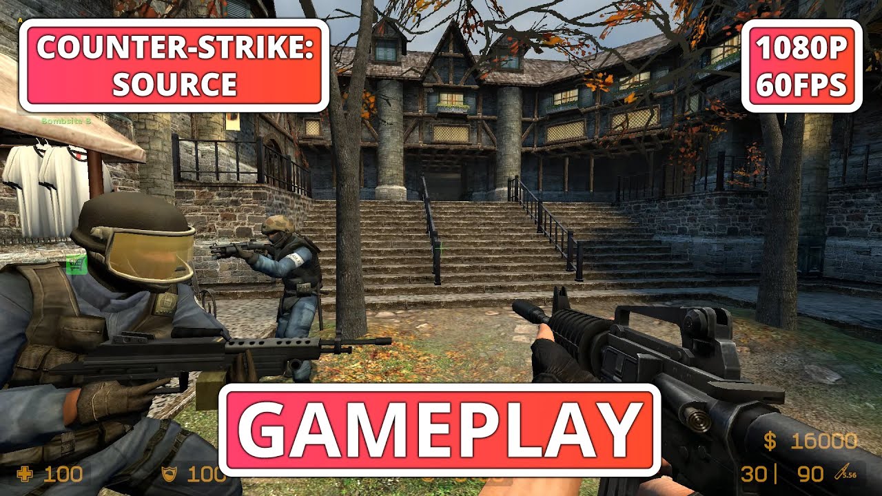 Counter-Strike: Source: Gameplay - (PC HD) [1080p60FPS]