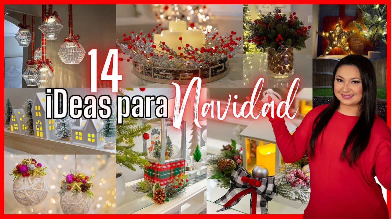14 iDEAS para NAVIDAD / Decoración Navideña 2025 / Christmas Decor ideas 2025