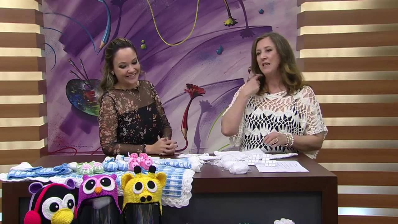Vilma Maurer - Casaquinho Crochê para Bebe - Parte 2/2
