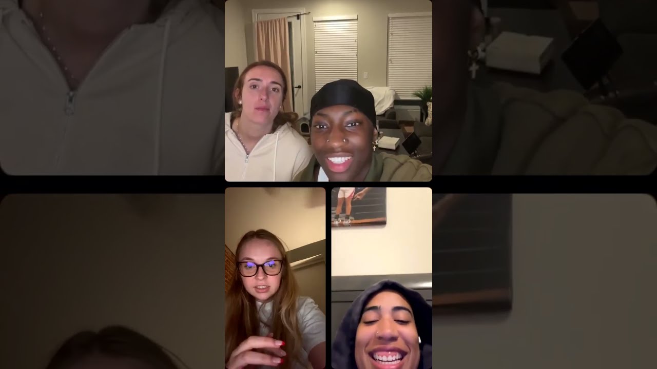saniya rivers instagram live pt2 w/ marina, aziaha, madison  7/2/25