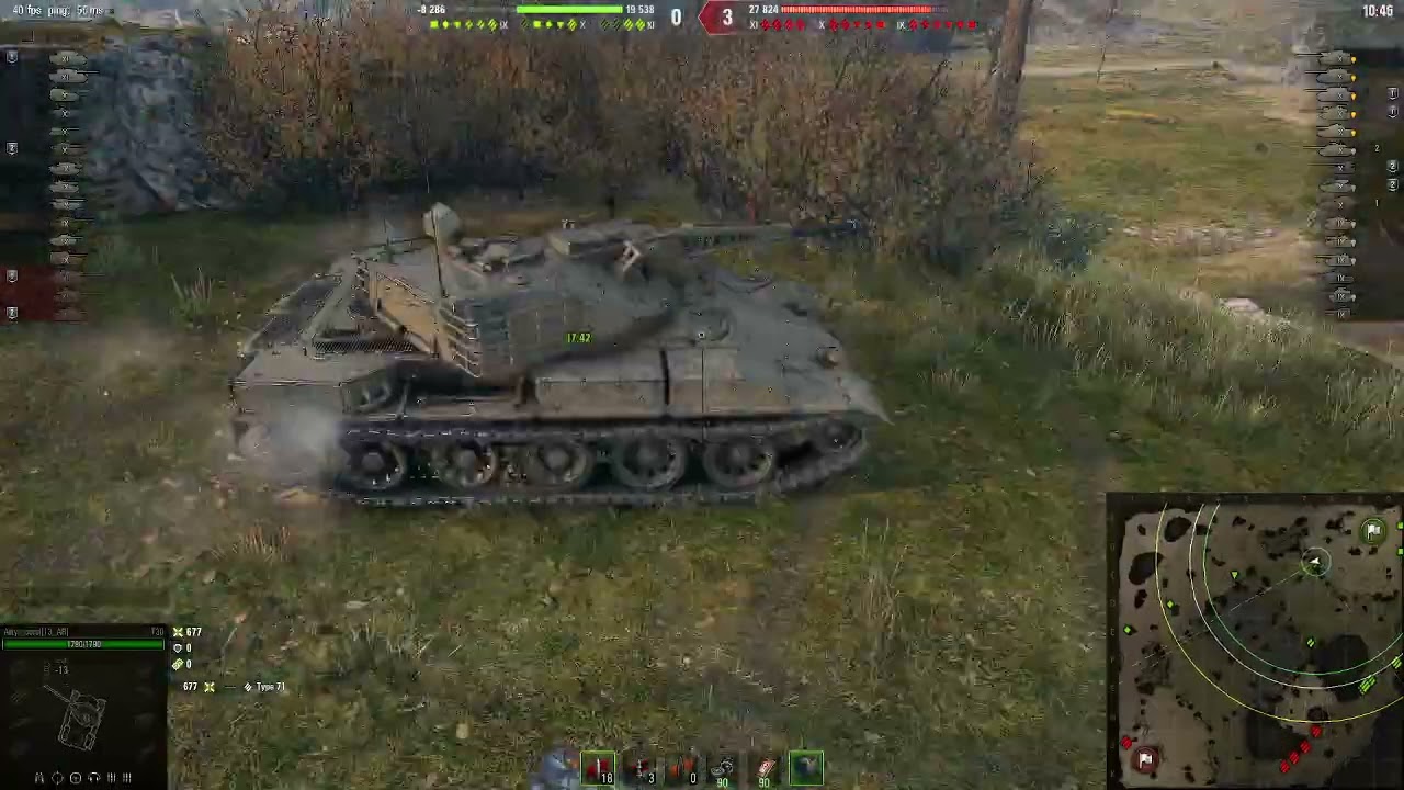 Т110Е4 МАЙЖЕ В АНГЕРІ    2frag