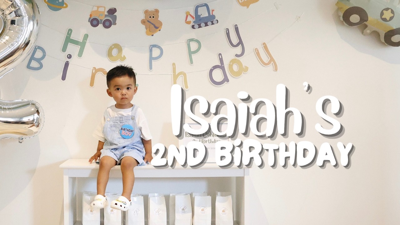 ISAIAH'S 2ND BIRTHDAY