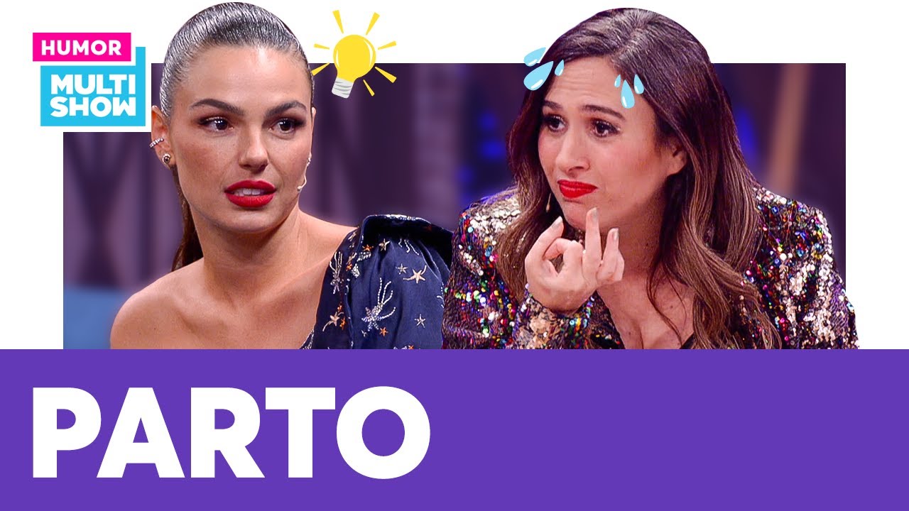 &Iacute;sis Valverde aconselha Tat&aacute; Werneck a fazer PARTO NORMAL! | Lady Night | Humor Multishow
