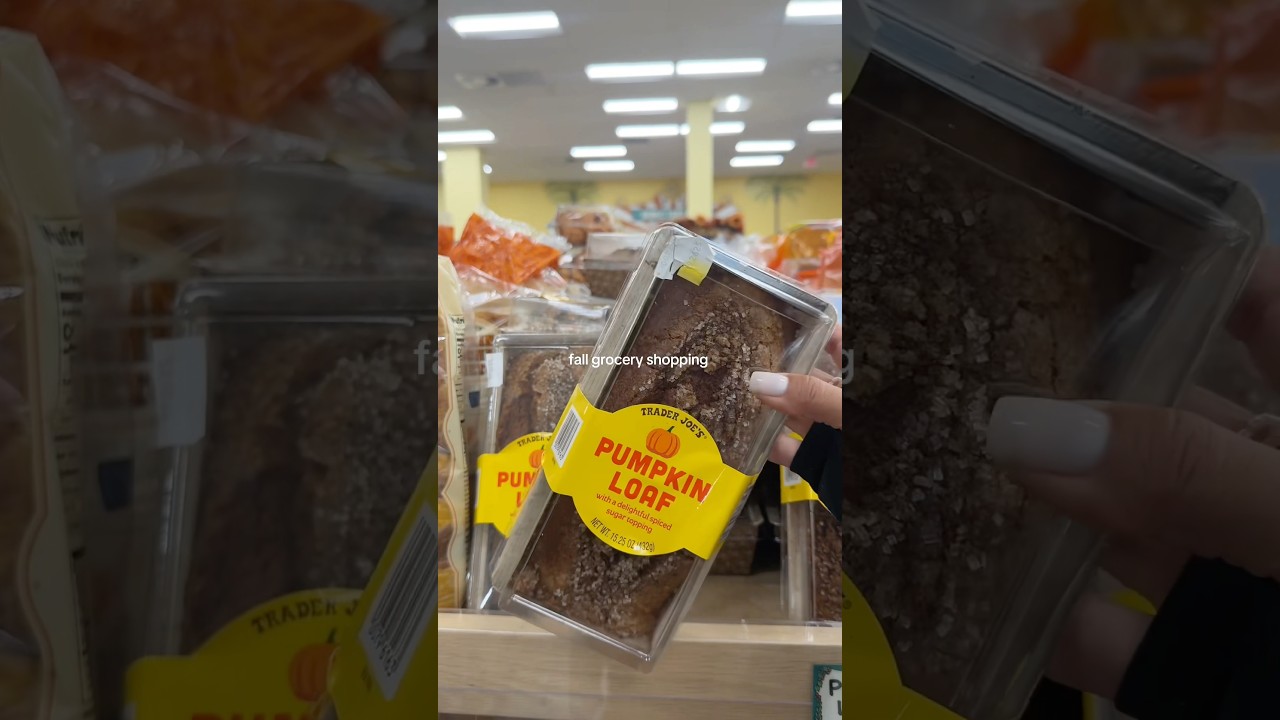 Fall grocery shopping vlog 